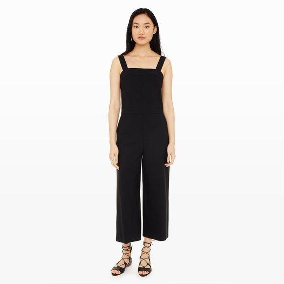 Black Club Monaco Tove Jumpsuit - Picture 1 of 8